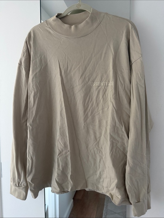 Fear of God Other - Fear of God ESSENTIALS Beige Long Sleeve Tee